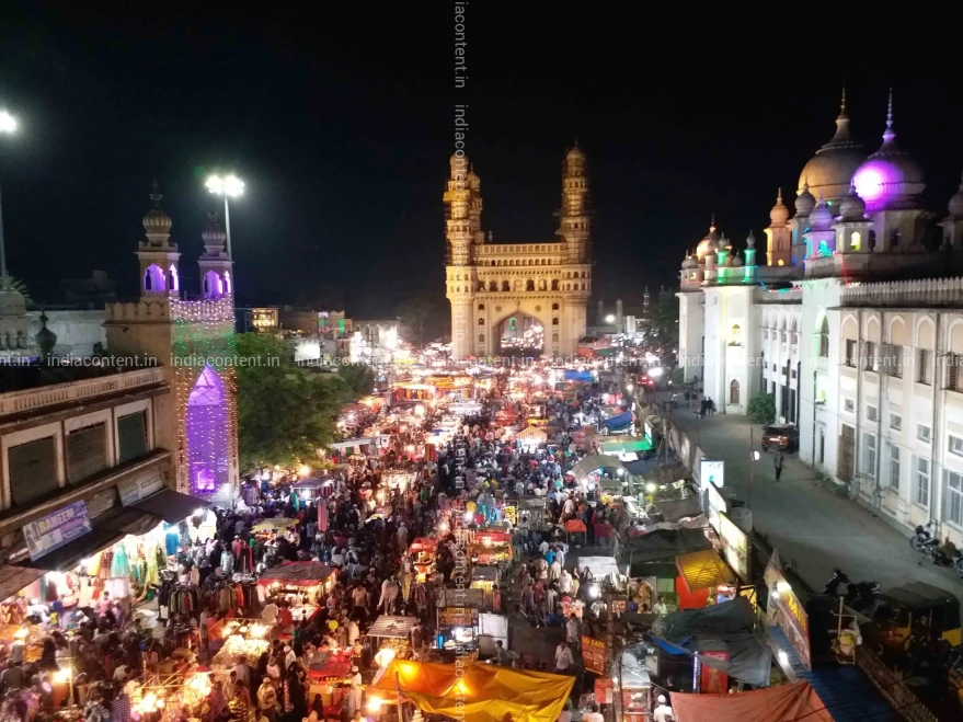 Charminar street shopping